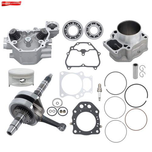 For Honda TRX500 Crankshaft+Bearing+Cylinder+Intermediate Repair Kit ATV - Foto 2 di 12