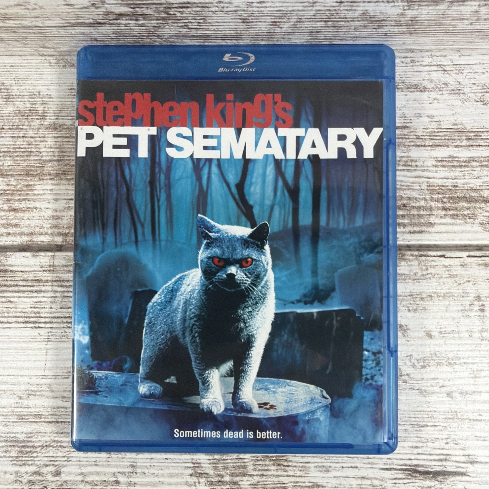 Pet Sematary (Blu-Ray 1989) Miko Hughes Denise Crosby Fred Gwynne Stephen King