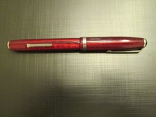 STYLO PLUME ESTERBROOK en DUBONNET ROUGE VISULÉ RARE.