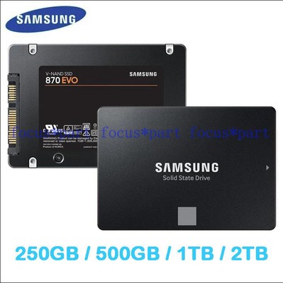 Samsung SSD 870 EVO 250GB 500GB 1TB 2TB 2.5'' SATA 3 Solid State Drive Laptop lot