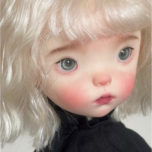 Muñeca Landoudou Niña 1/6 BJD Articulaciones de Resina Cuerpo Desnudo Ojos Maquillaje Facial Hágalo Usted Mismo Juguete - Imagen 9 de 10