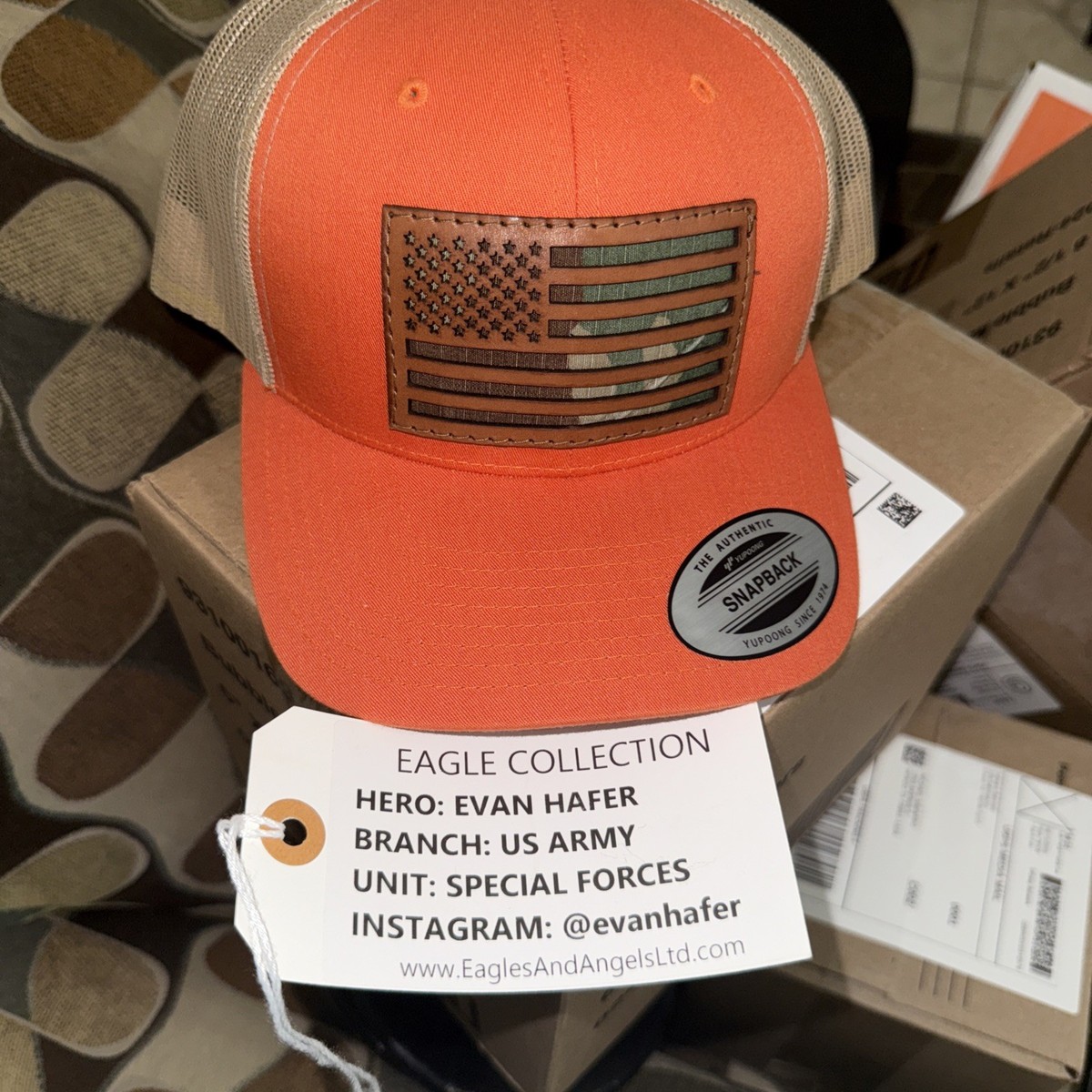 Black Rifle Coffee Hat Eagle Collection Evan Hafer Special Forces