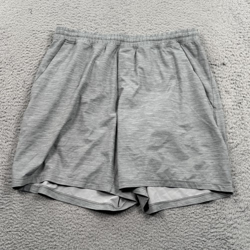 Lululemon Shorts Mens XL Pace Breaker Drawstring Lined Zipper Pocket Training