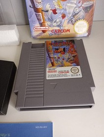 NINTENDO NES CAPCON DISNEY'S CHIP N DALE RESCUE RANGERS BOXED VGC