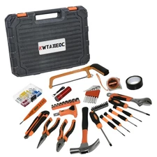45 Piece Tool Kit Basic Home Repair Tool Set,General Beginners Tool Set with ...