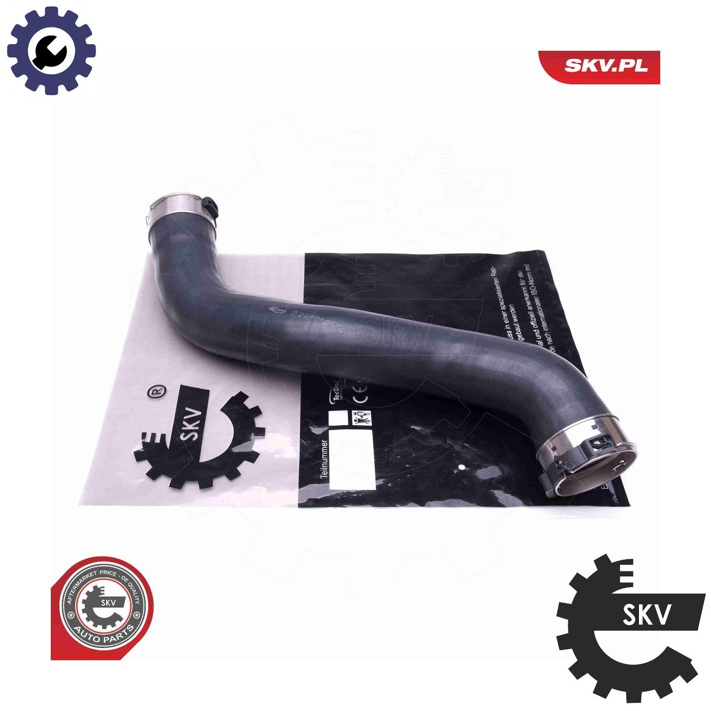CHARGE AIR HOSE 43SKV405 FOR MERCEDES-BENZ OM 651.960 2.1L 4cyl M-CLASS
