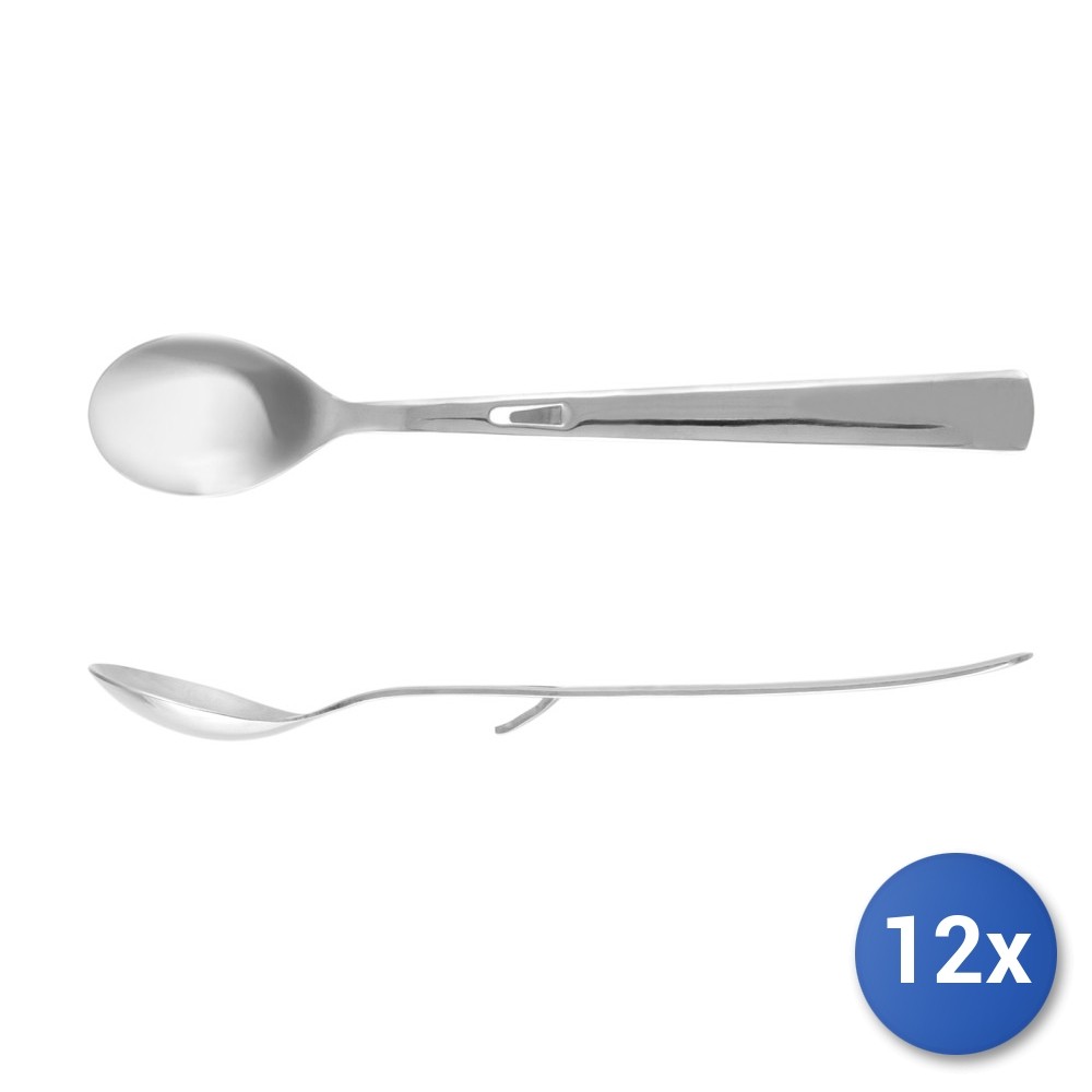 12X Stainless Steel Spoons For Jams And Honey