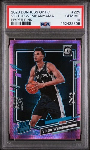 Victor Wembanyama 2023 Donruss Optic Victor Wembanyama Pink