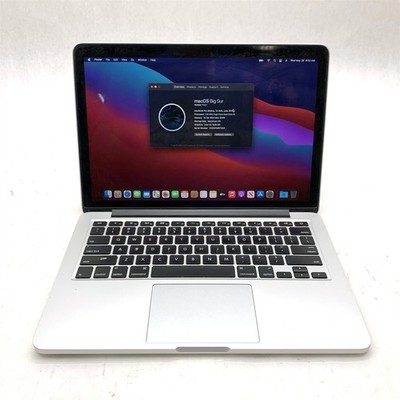 Apple Macbook Pro A1502 2013 Retina 13'' Intel i5-4288U 2.6GHz 16GB 256GB Big Sur
