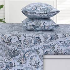 Tribeca Living 100 Cotton Flannel Sheet Set - 3 Piece Deep Pocket Flannel