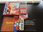 Pokemon Red Version Nintendo Gameboy original game CIB *First Print *