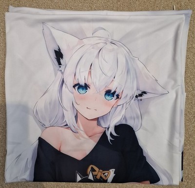 Hololive Fubuki 2WAY Körperkissenbezug 150 cm x 50 cm