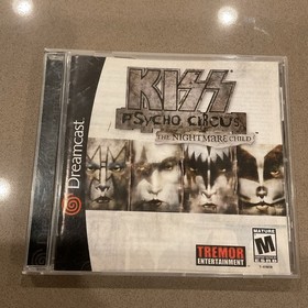 Kiss Psycho Circus: The Nightmare Child (Sega Dreamcast, 2000) Complete CIB