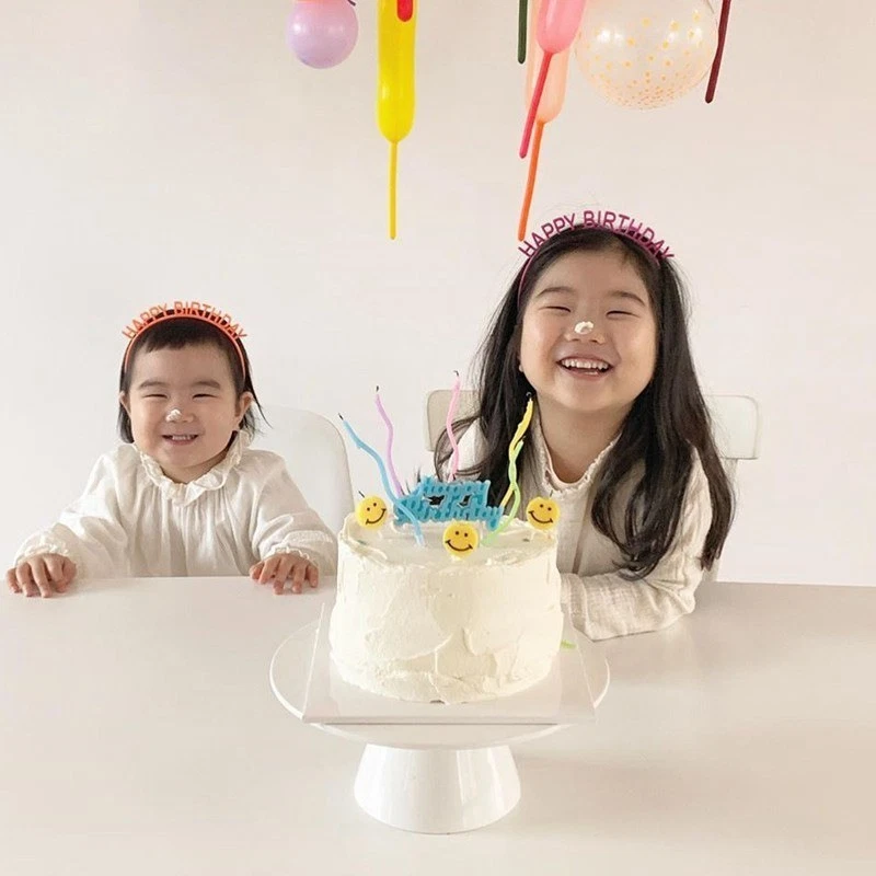 Happy Birthday Party Hat Headwear - Plastic, Dedicated Headband - Image 2 of 4