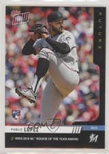 2019 Now Future Pack: MLB Award Winners Expired Redemptions Pablo Lopez #97 5m0