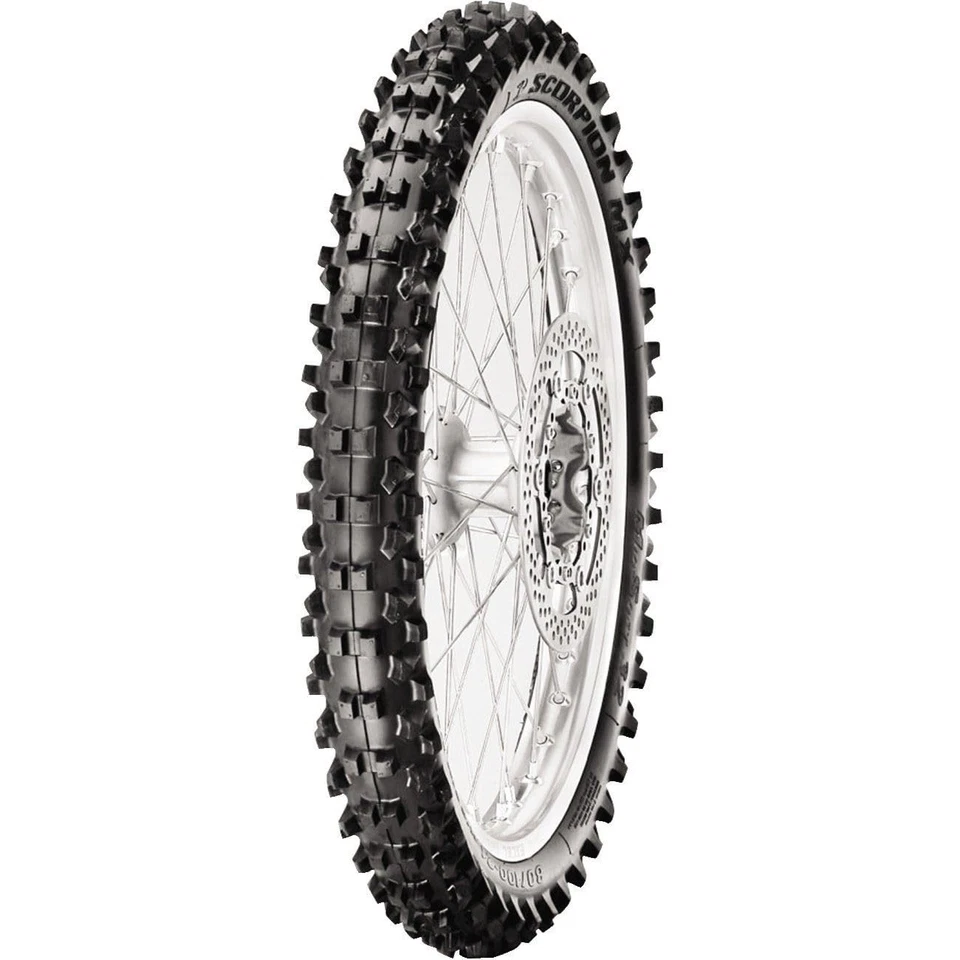 Pirelli - 70/100-17 - Scorpion MX Mid Soft 32 Front Dirtbike MX Tire Foto 3 de 4