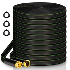 Garden Hose 25 ft Water Hose Flexible Heavy Duty Lightweight No Kink Long Out...
