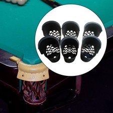 6x Pool Table Pockets Billiards Net Bag Sturdy Easy to Install Net Pockets Pool