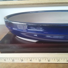 Vintage Large Japanese Bonsai Pot TOKONAME Bl...