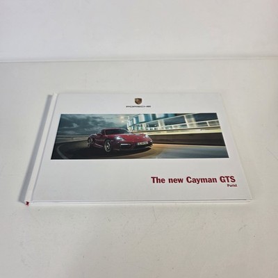 Porsche Official Cayman GTS Hardback Prestige Sales Brochure 2015