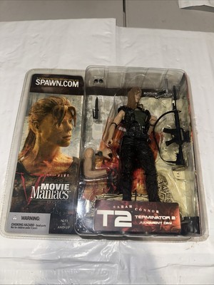 2002 McFarlane Toys Movie Maniacs Terminator 2 T2 Judgment Day Sarah Connor