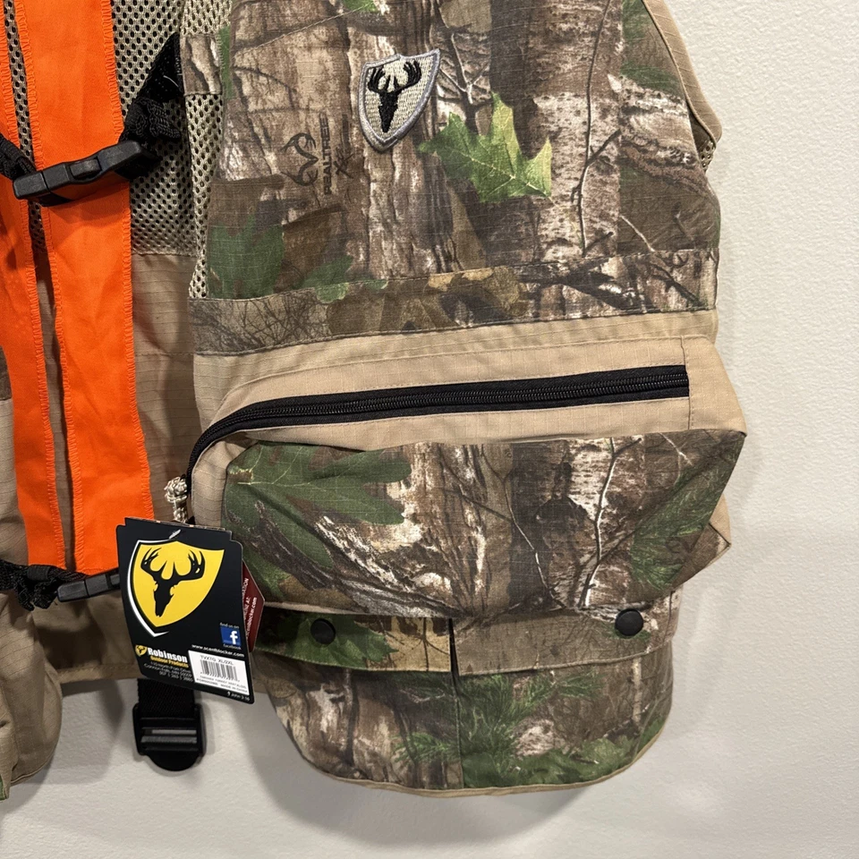 Chaleco de pavo antorchado ScentBlocker, verde, X-grande/2X-grande Foto 4 de 4