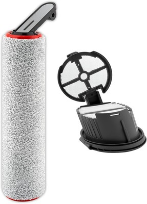 2 Pack H14 Pro Replacement Roller Brushes and Filters Compatible with Dreame