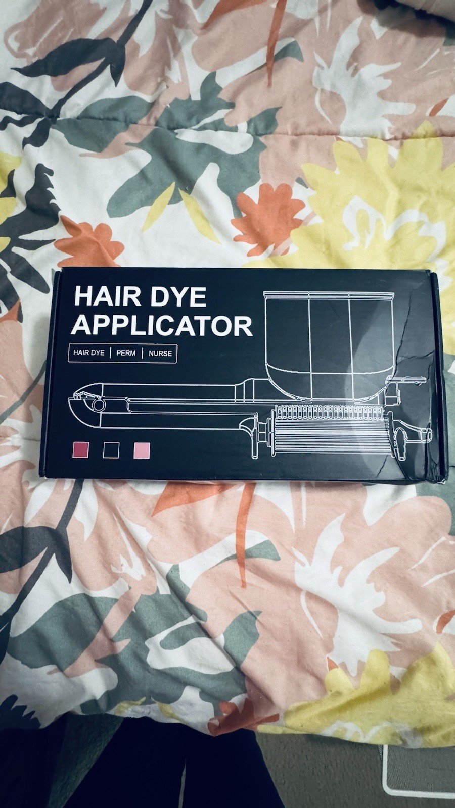 Hair Dye Applicator For Perm And Coloring