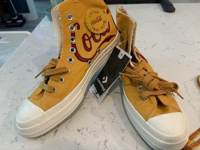 Converse Kith x Coca-Cola Chuck 70 High Top Sneaker Yellow/Red 162985C