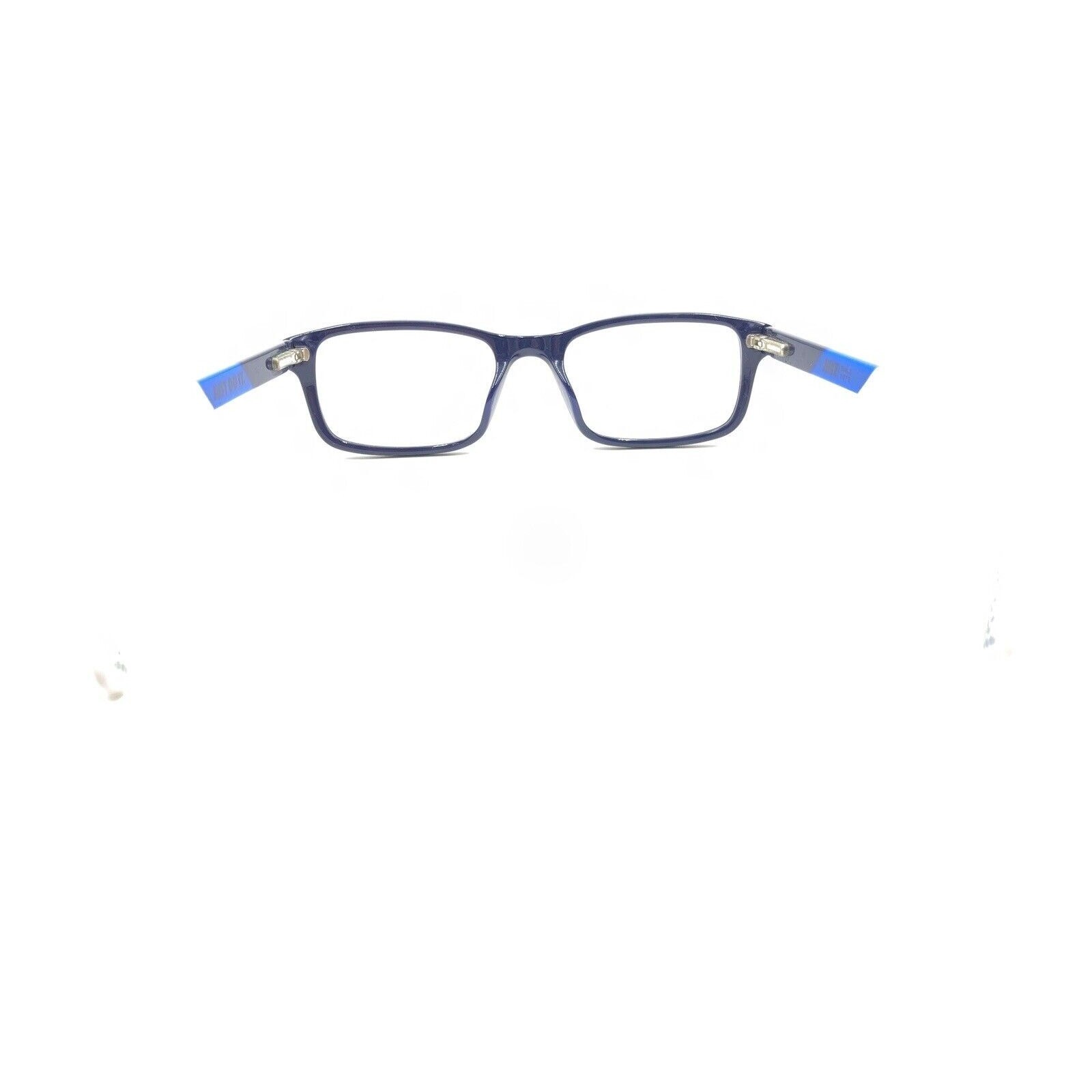 Nike 5537 411 Navy Blue Gray Eyeglasses Frames 47-16 130 Designer Kids Youth thumbnail 5