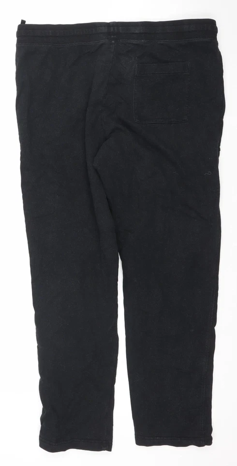 Pantalón Jogger Marks and Spencer Hombre Negro L Regular Mezcla Algodón Foto 3 de 4