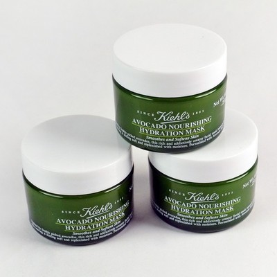 3 Kiehl's Avocado Nourishing Hydration Mask - Set Of 3 x 0.88 Oz. / 25 g