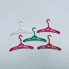 Vintage 1960s Filigree Barbie Doll Plastic Clothes Hangers Lot Of 5