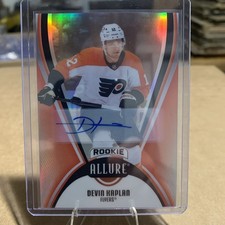 Devin Kaplan Rookie Red Rainbow Auto 2025-26 Allure Hockey Flyers Rookie #130