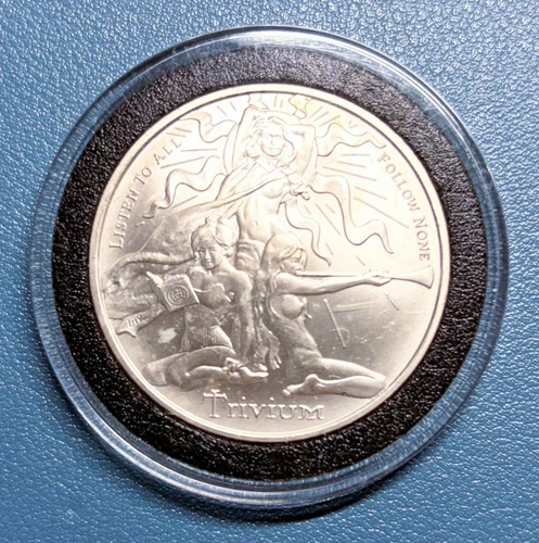 2017 Silver Shield Trivium 1 oz .999 Silver Round Heidi Wastweet w/Capsule