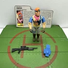 G.I. Joe Zandar Dreadnok Complete w/File Card 1986 ARAH Hasbro New O-Ring
