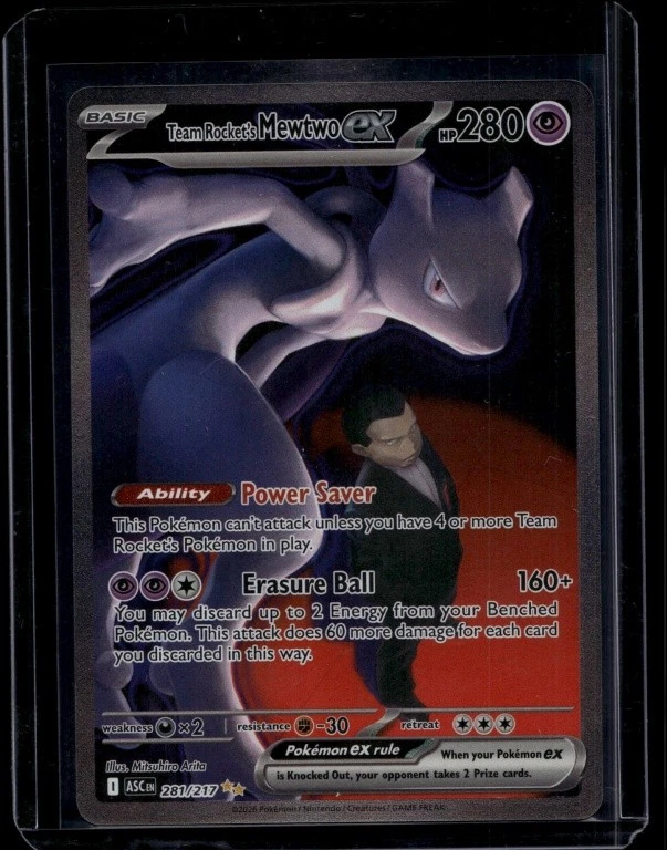 Team Rocket's Mewtwo Ex Pokémon TCG Cards for sale | eBay