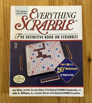 1994 Everything Scrabble Book The Definitive Book On Scrabble!