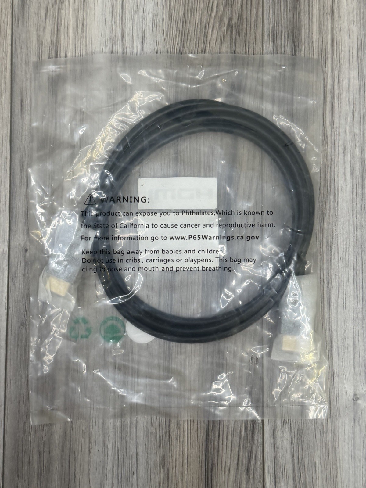 Monoprice Commercial Series 4K High Speed HDMI Cable 5ft Black NEW 13777