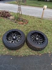 Axe Compression Forged 8 Lug 22x12 Gloss Black 8x170 Rims Tires 9-10 Trd 