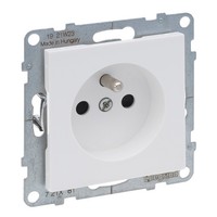 Suno Einzelsteckdose 2P+Z Weiß 16A 250V Automatische AnschlüSse 721181