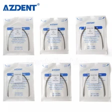 AZDENT Dental Orthodontic Round Arch Wire Oval Form Oval Round Stainless Steel