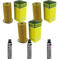 3X MANN-FILTER ÖLfilter FüR Alfa Romeo 159 Sportwagon 2.4 Jtdm Spider Fiat