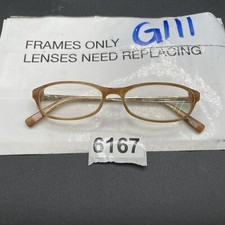 Elizabeth Arden Eyeglass Frame - EAPT 66-3 Brown 51 15 135 Pre-Owned - G111