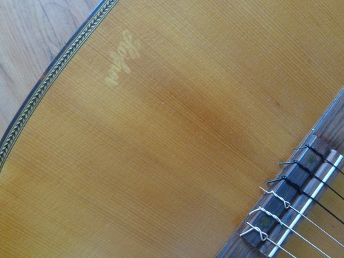 Alte Gitarre Konzertgitarre Höfner mit Vogelaugenahorn - Imagen 5 de 15