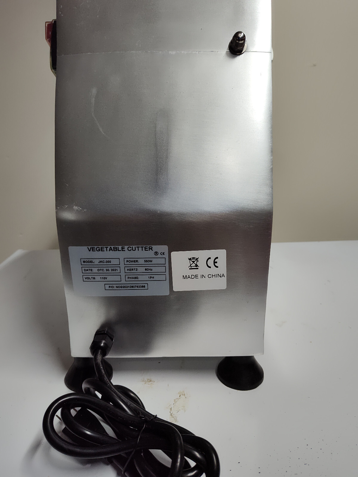 VEVOR Vegetable Cutter Cheese Cutter Commercial Food Processor CE