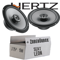 Hertz Lautsprecher FüR Seat Leon 1M Boxen Auto EinbauzubehöR - Einbauset Heck