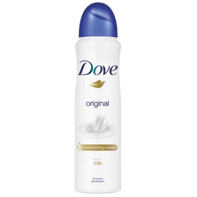 6er-Pack DOVE Deo Spray Original – 48h Schutz, 150 Ml Pro Dose