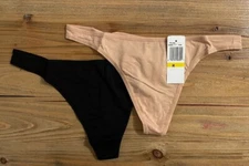 2-Pack Felina Sublime Low Rise Thong, 53954, NWT