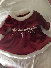 Vintage Youngland Newborn 3/6 Mo Girl Christmas Dress